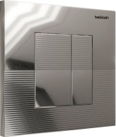 Система инсталляции для унитазов beWash Fide BW74, P03SC с кнопкой смыва, хром глянец
