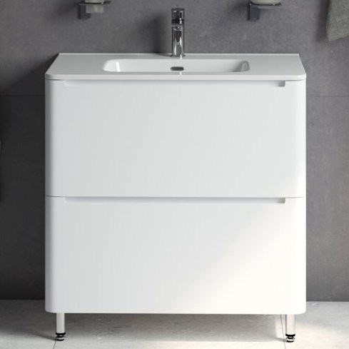 Тумба с раковиной IDDIS Edifice 80 напольная