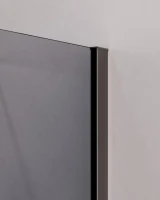 Душевой уголок Cezares Slider AH 2 70/80-80/90 GRIGIO GM профиль оружейная сталь, стекло серое