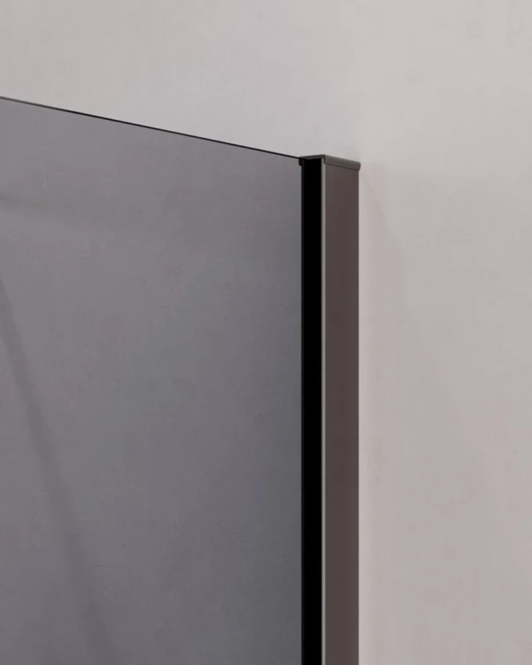 Душевой уголок Cezares Slider AH 2 70/80-80/90 GRIGIO GM профиль оружейная сталь, стекло серое