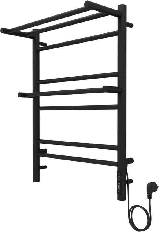Полотенцесушитель электрический AQUATEK Альфа П7 50x70 черный муар