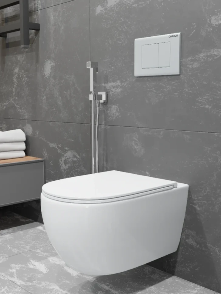 Унитаз подвесной CHARUS Skandenborg EWC700-125W