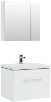Тумба с раковиной Aquanet Порто 70 белая Тумба с раковиной Aquanet Порто 70 белая