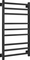Полотенцесушитель электрический Secado Корато 3 105x55 см, подключение слева, матовый черный, лесенка