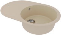 Мойка кухонная Lemark Lacha 760 9910056 бежевая