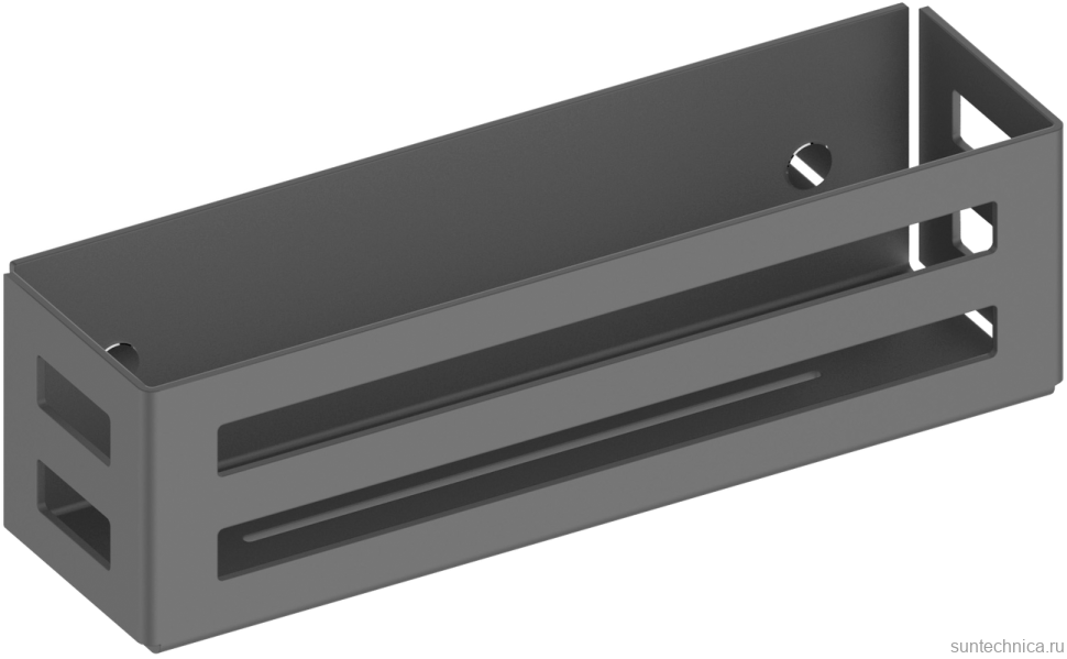 Полка Keuco Universal 24954370000 черная, для душа