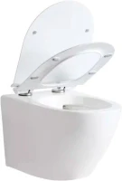Унитаз подвесной Orange C07 C07-100W безободковый, с микролифтом