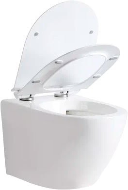 Унитаз подвесной Orange C07 C07-100W безободковый, с микролифтом