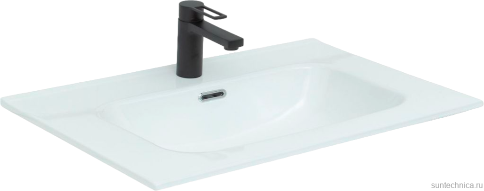 Тумба с раковиной Aquanet Джейн (Flat) 70 подвесная, мисти грин