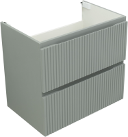 Тумба с раковиной Aquanet Джейн (Flat) 70 подвесная, мисти грин