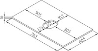 Тумба с раковиной AQUATON Либерти 75 со столешницей дуб эльвезия, раковина Mila 35