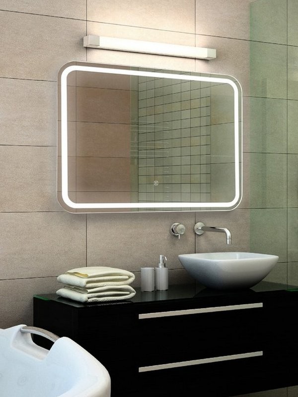 Зеркало Abber See AG6111S 80х55 см, с подсветкой