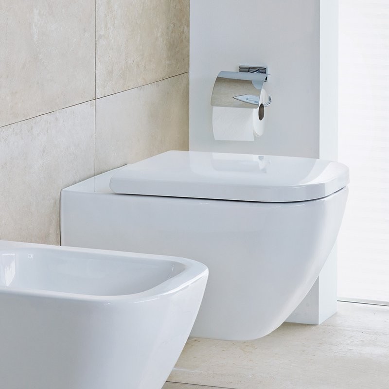 Унитаз подвесной Duravit Happy D.2 Happy D.2 белый + сертификат Duravit на установку сантехники