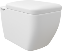 Унитаз подвесной VitrA Shift 7742B001-0075 матовый с крышкой с микролифтом