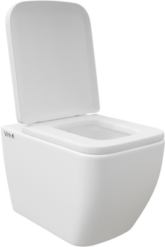Унитаз подвесной VitrA Shift 7742B001-0075 матовый с крышкой с микролифтом
