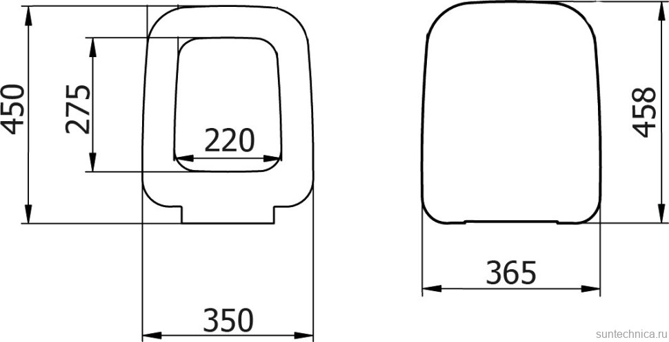 Унитаз подвесной VitrA Shift 7742B001-0075 матовый с крышкой с микролифтом