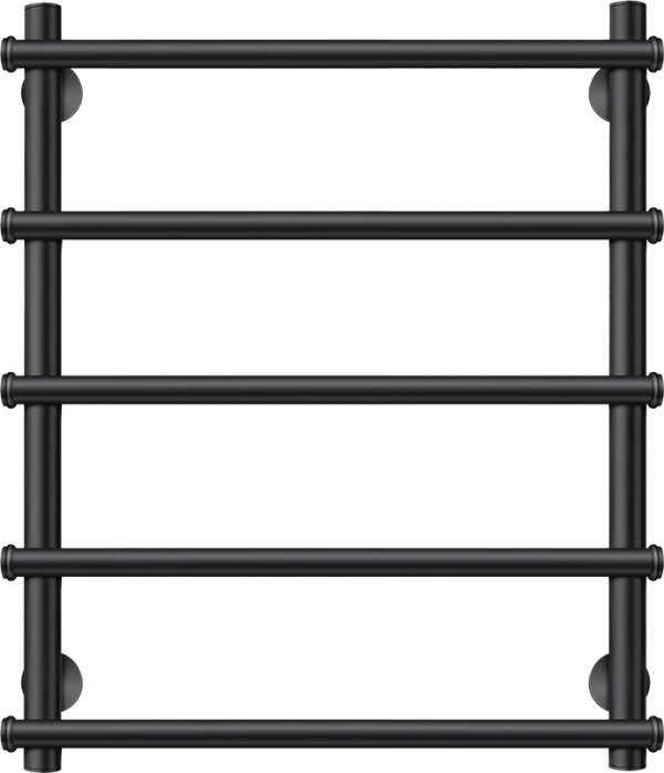 Полотенцесушитель электрический Secado Турин 4673739243800 60x55 см, подключение слева, матовый черный, лесенка