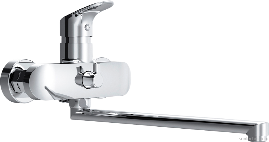 Смеситель с длинным изливом для ванны AM.PM Like F8090016