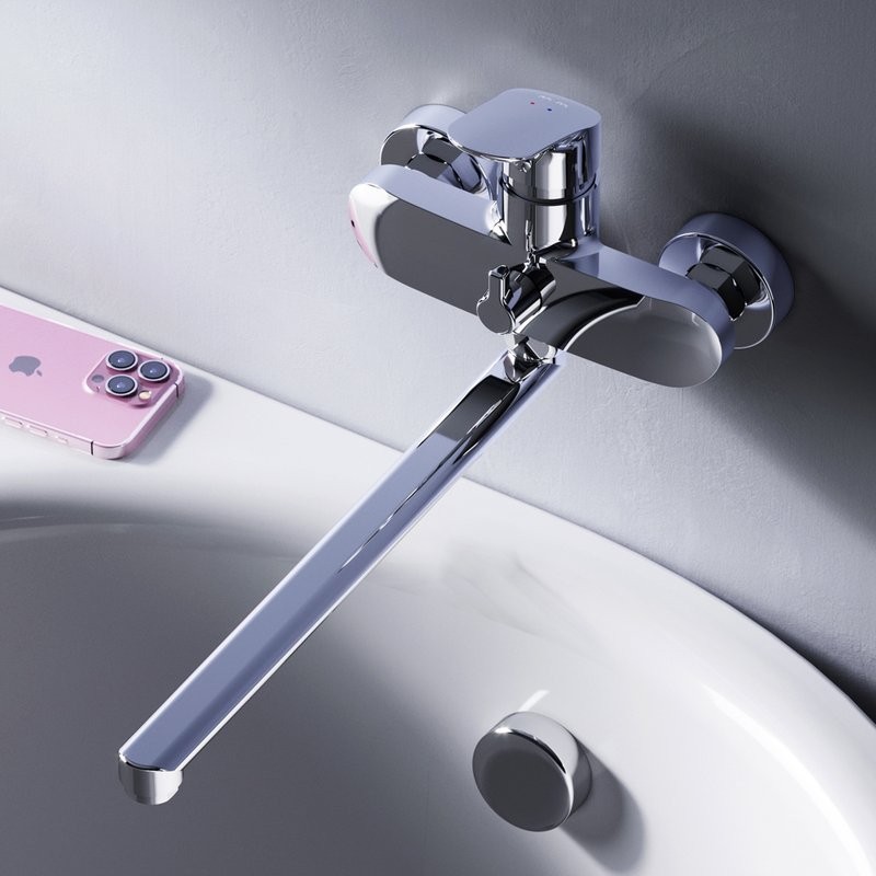 Смеситель с длинным изливом для ванны AM.PM Like F8090016