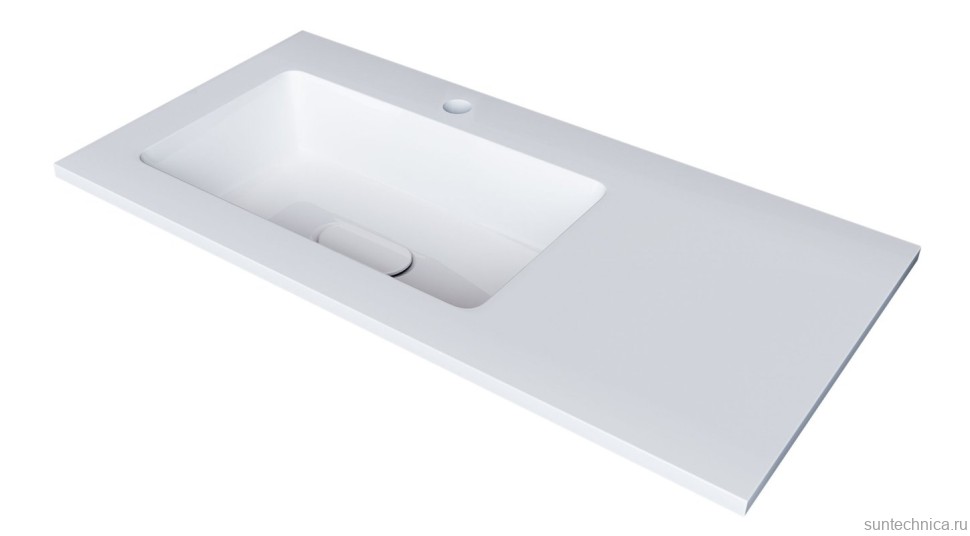 Тумба с раковиной Grossman Лофт 90 веллингтон, черный, раковина Madera Modul 90 L