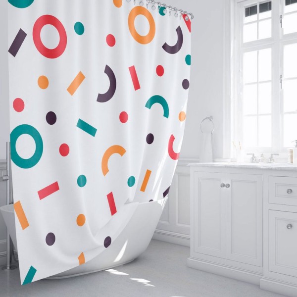 Штора для ванной Fixsen 2500 Candy FX-2512 180x200