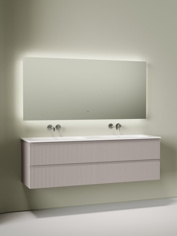 Комплект Тумба для комплекта Sancos Snob T 80, doha soft 2 шт + Мебельная раковина Ceramicanova Grace CN7023wx + Донный клапан для раковины Ceramicanova CN2000, 2 шт+ Смеситель с внутр. частью Sancos Etna, хром, SC9004CH 2 шт + Зеркало для ванной комнаты