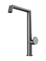 Смеситель для кухни Domaci Римини D568342GB вороненая сталь