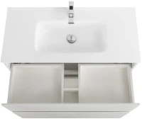 Тумба с раковиной BelBagno Kraft 100 напольная, bianco opaco, раковина BB1000ETL