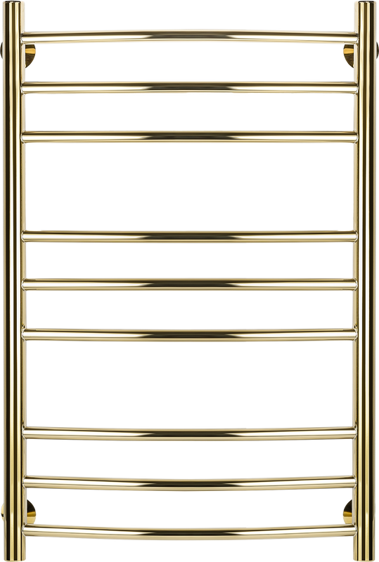 Полотенцесушитель электрический Secado Милан 3 80х50 80x55 см, подключение справа, золотой глянцевый, лесенка