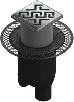 Душевой трап Berges Platz Antik 090061, 15x15 см
