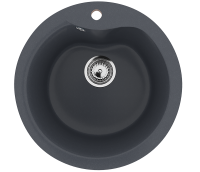 Мойка кухонная Ulgran U-102 343 антрацит + дозатор U-02 антрацит Мойка кухонная Ulgran U-102 343 антрацит + дозатор U-02 антрацит