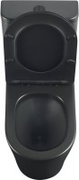 Унитаз-компакт напольный SantiLine SL-5026MB безободковый, с микролифтом, система смыва Tornado