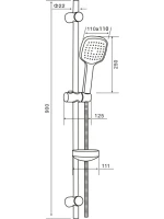 Душевой гарнитур Orange O-Shower O-Shower OS063 Душевой гарнитур Orange O-Shower O-Shower OS063
