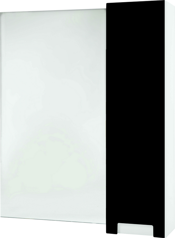 Зеркало Bellezza Пегас R 80 черное