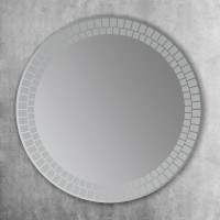 Зеркало круглое Art&Max Аcerra 100 с LED-подсветкой, 6000К