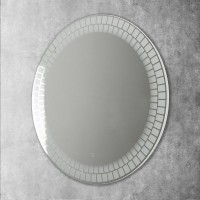 Зеркало круглое Art&Max Аcerra 100 с LED-подсветкой, 6000К