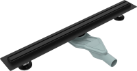 Душевой трап (лоток) Esbano Slim Side 80 cм, матовый черный