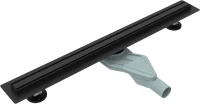 Душевой трап (лоток) Esbano Slim Side 80 cм, матовый черный