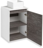 Мебель для ванной комнаты Runo Бари 40 железный камень, раковина Uno 25