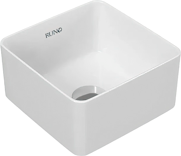 Мебель для ванной комнаты Runo Бари 40 железный камень, раковина Uno 25