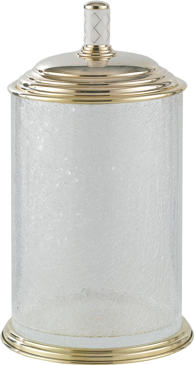 Мусорное ведро Boheme Murano 10914-W-G золото