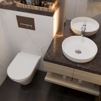 Унитаз подвесной Lavinia Boho Elegant Rimless 3308001R безободковый, с микролифтом