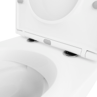 Унитаз подвесной Lavinia Boho Elegant Rimless 3308001R безободковый, с микролифтом