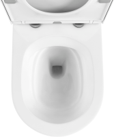 Унитаз подвесной Lavinia Boho Elegant Rimless 3308001R безободковый, с микролифтом