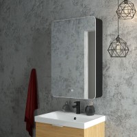 Зеркало-шкаф Art&Max Lecce 57, L, с подсветкой