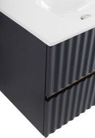 Тумба с раковиной Art&Max Elegant 90 серая