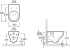 Комплект  Унитаз подвесной Jacob Delafon Struktura EDE102 с крышкой-сиденьем + Система инсталляции для унитазов Jacob Delafon E21822-CP с кнопкой хром