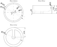 Тумба с раковиной Jorno Solis new 100, подвесная