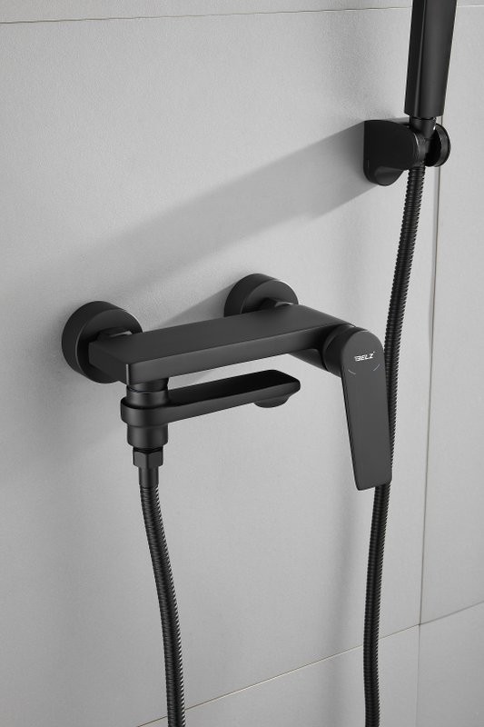 Смеситель для ванны с душем BELZ B60533-7 черный