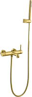 Смеситель для ванны с душем Boheme Uno 463-G Gold